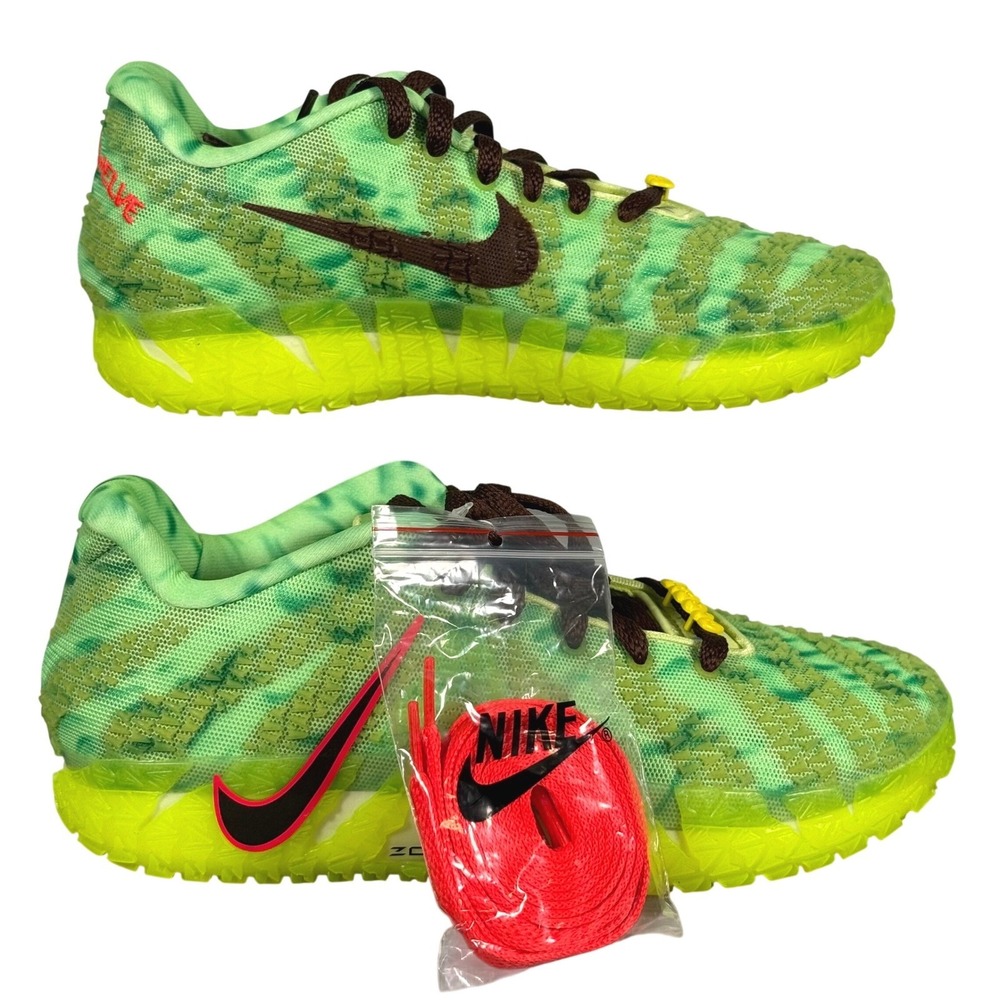 Nike Ja 2 Halloween Lt Lemon Twist Green Brown 7.5M 9W 2024 China HV9923-700